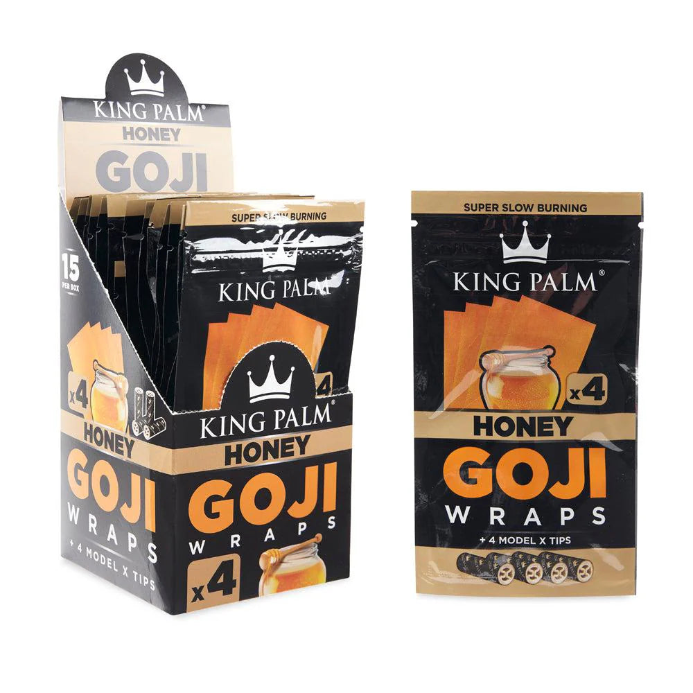 King Palm Goji Wraps - 4pk (15ct display)