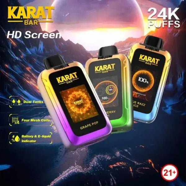 Karat 24K 5% Disposable Nicotine Vape 24K Puffs
