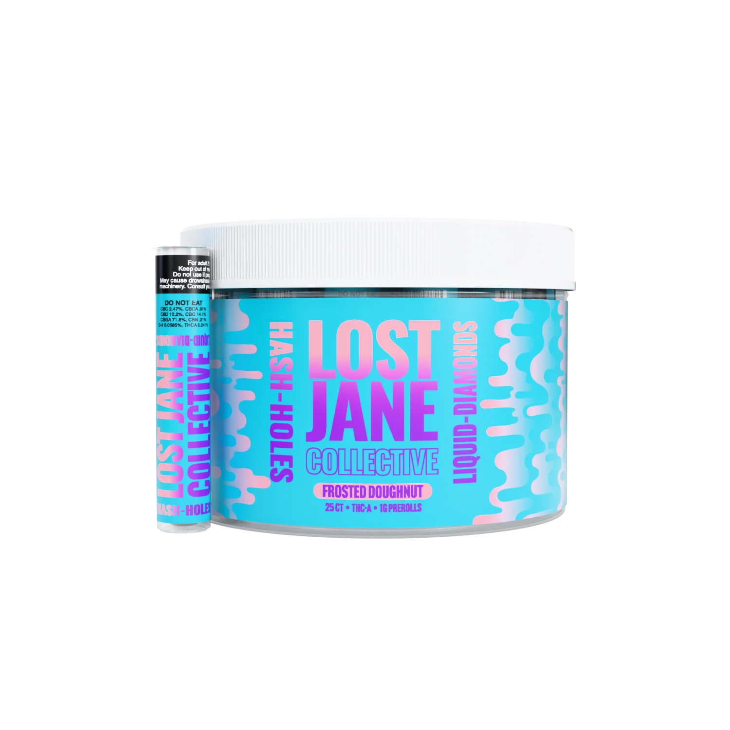 Lost Jane Liquid Diamond 1g Hash Holes (25ct)