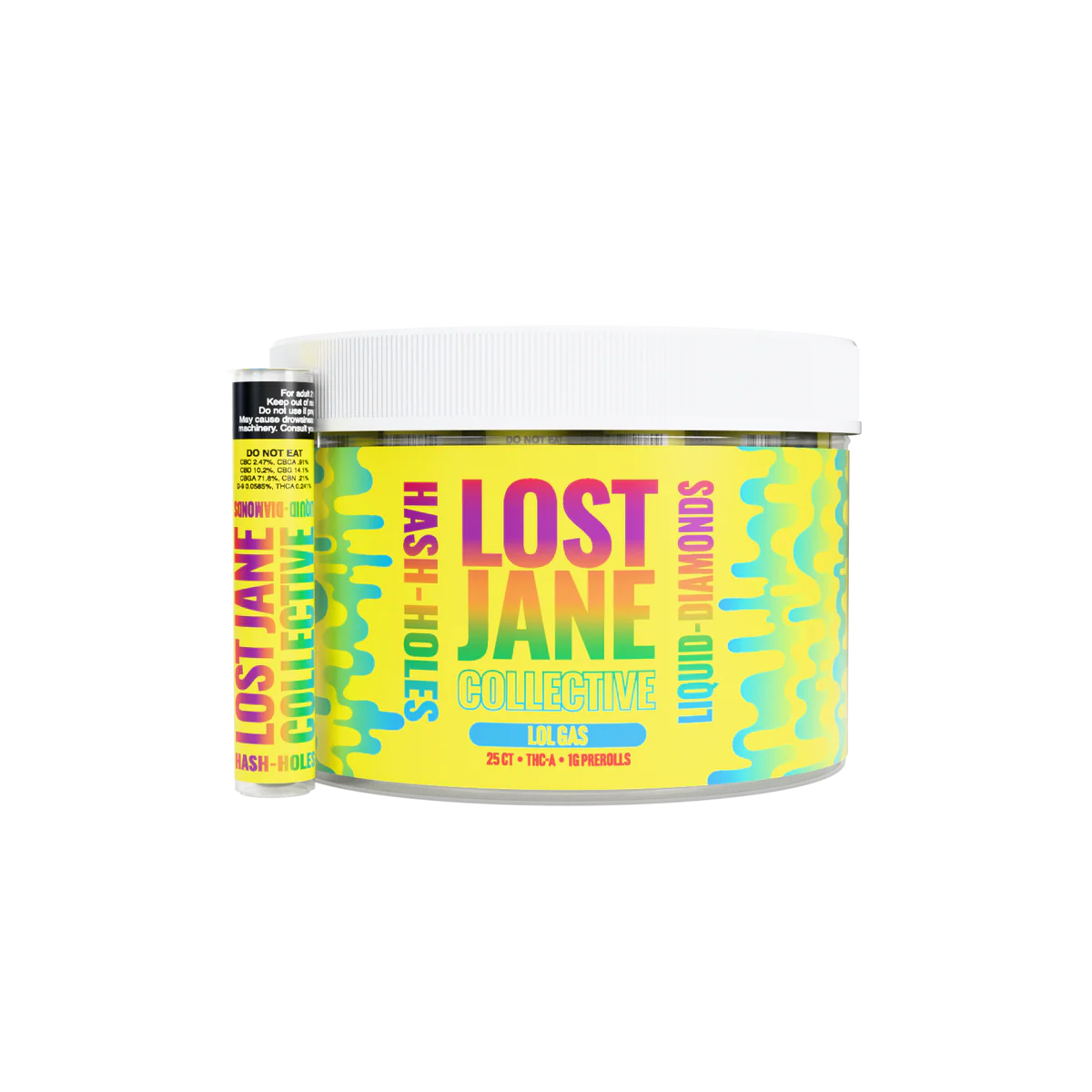 Lost Jane Liquid Diamond 1g Hash Holes (25ct)