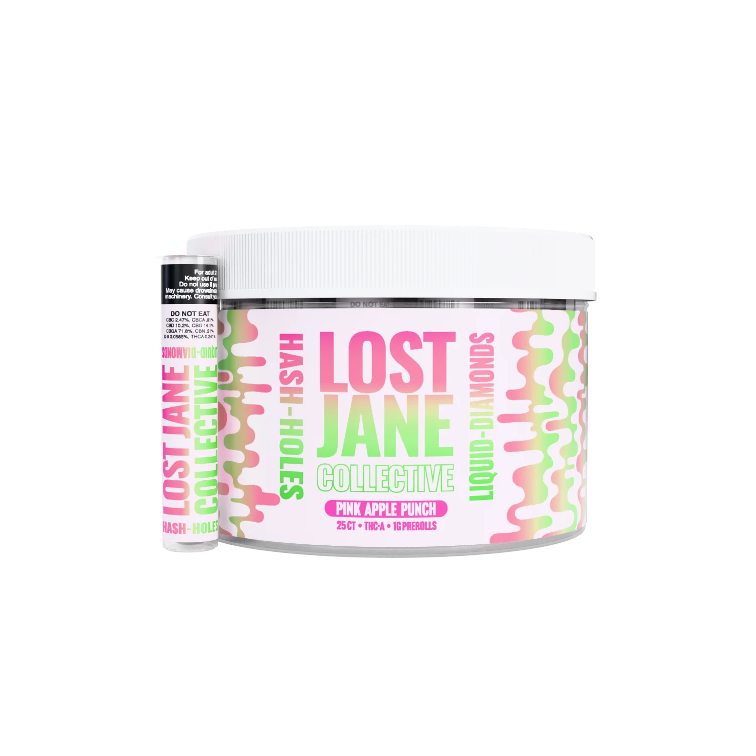 Lost Jane Liquid Diamond 1g Hash Holes (25ct)