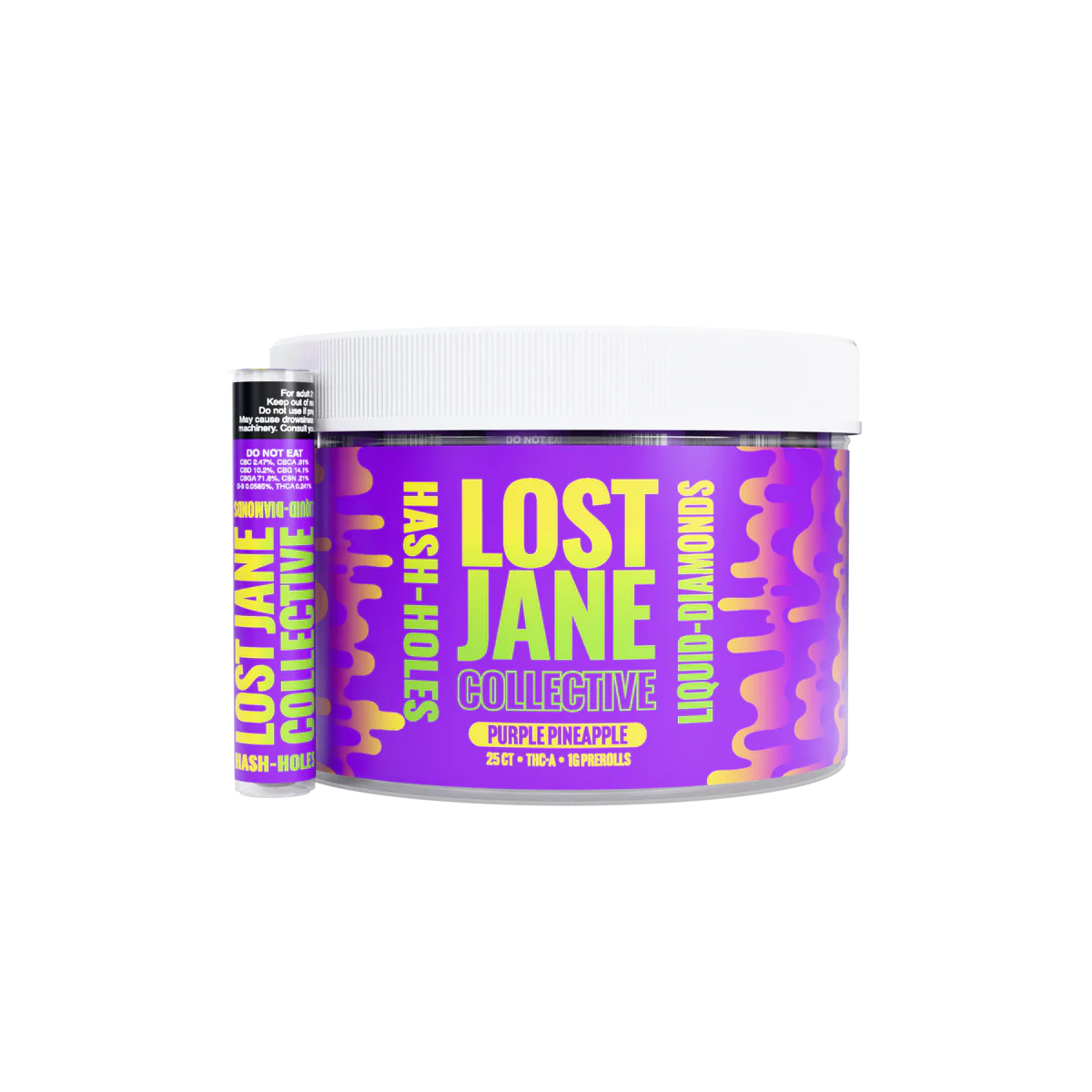 Lost Jane Liquid Diamond 1g Hash Holes (25ct)