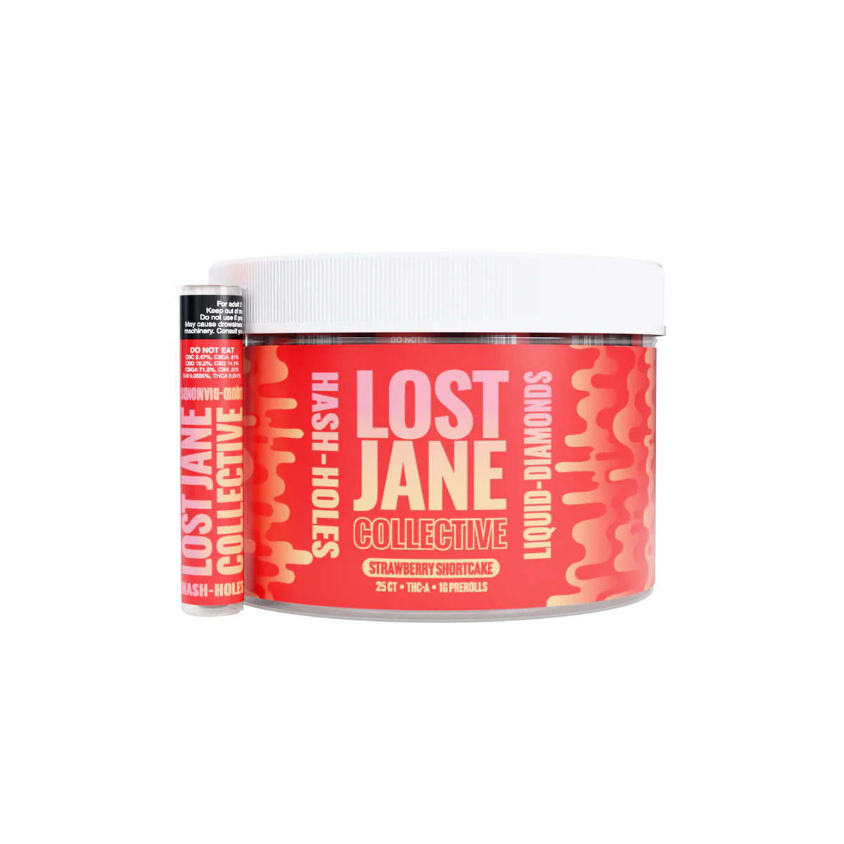 Lost Jane Liquid Diamond 1g Hash Holes (25ct)