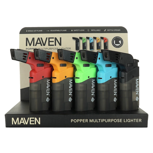 Maven Popper Multi-Purpose Pocket Lighter Display (20ct)
