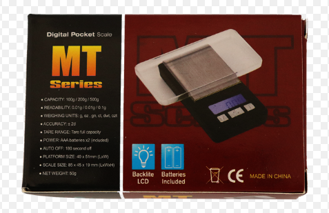 MT Series Digital Pocket Scale 200g x.01