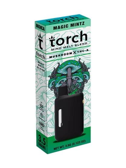 Torch Hemp Mind Melt 3.5G Disposable. Mushroom x Delta