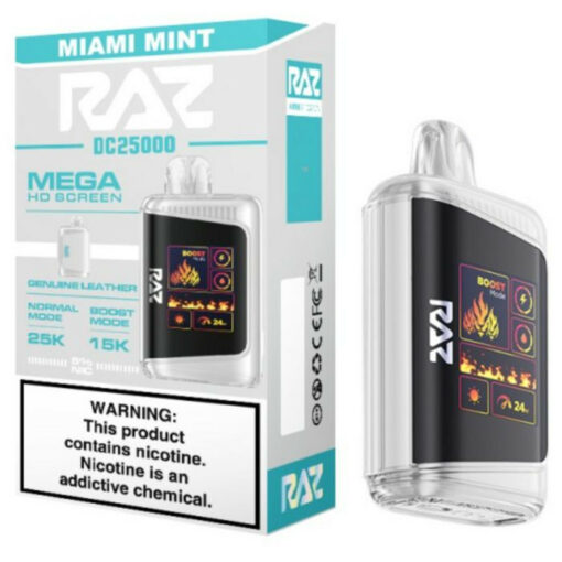 RAZ DC25000 - Mega Screen Disposable Nicotine A&I Family Wholesale RAZ DC25000 - Mega Screen Disposable Nicotine A&I Family Wholesale