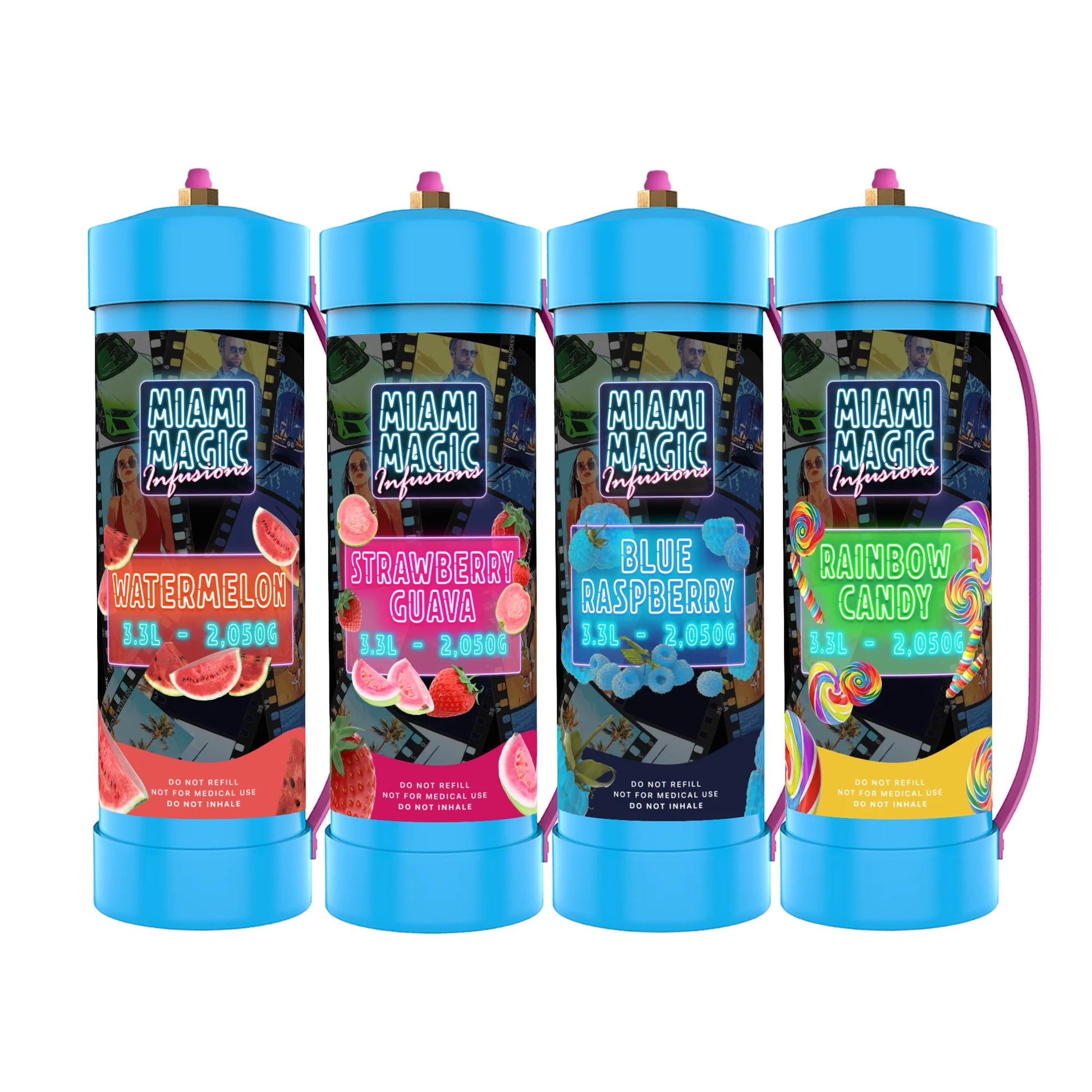 Miami Magic 3.3L Flavored Cream Charger (2ct)