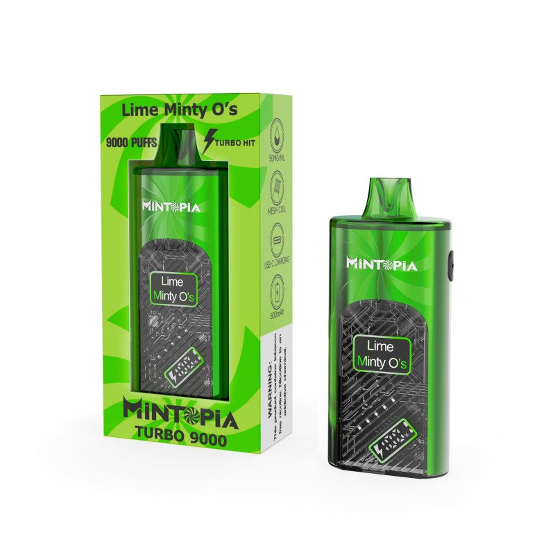 Mintopia 9000 Puff - 5 Pack - Disposable Nicotine