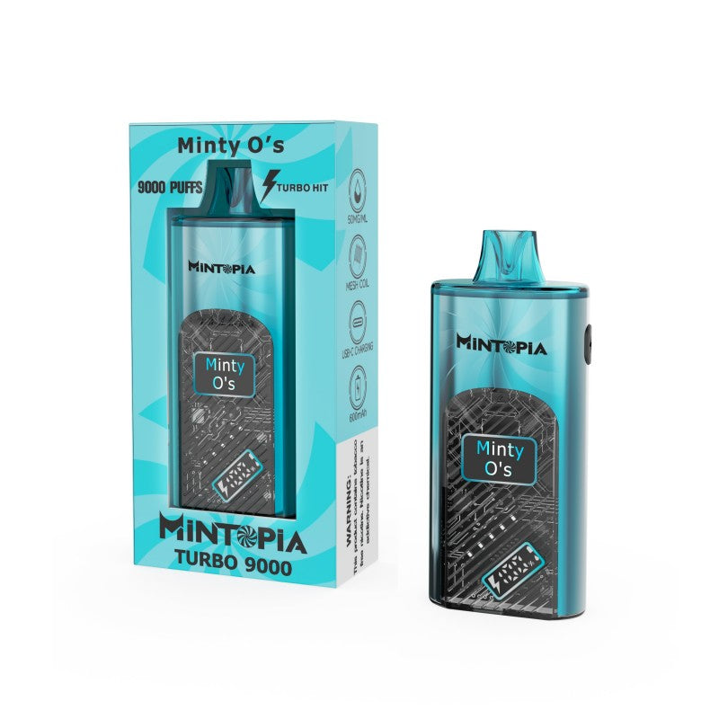 Mintopia 9000 Puff - 5 Pack - Disposable Nicotine