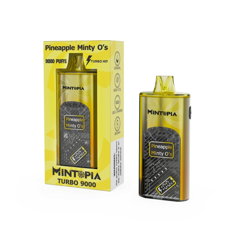 Mintopia 9000 Puff - 5 Pack - Disposable Nicotine