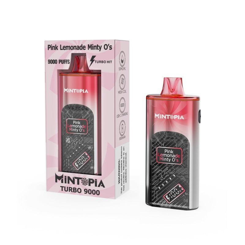 Mintopia 9000 Puff - 5 Pack - Disposable Nicotine