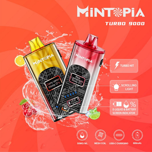 Mintopia 9000 Puff - 5 Pack