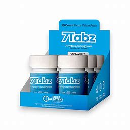 7Tabz 7-Hydroxymitragynine 10 Count 15MG Bottles 6 Bottles Per Display