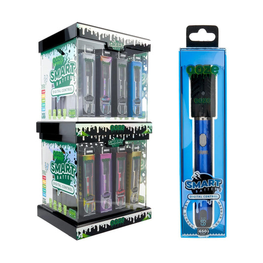 Ooze Smart Battery Display - Assorted Colors 48ct