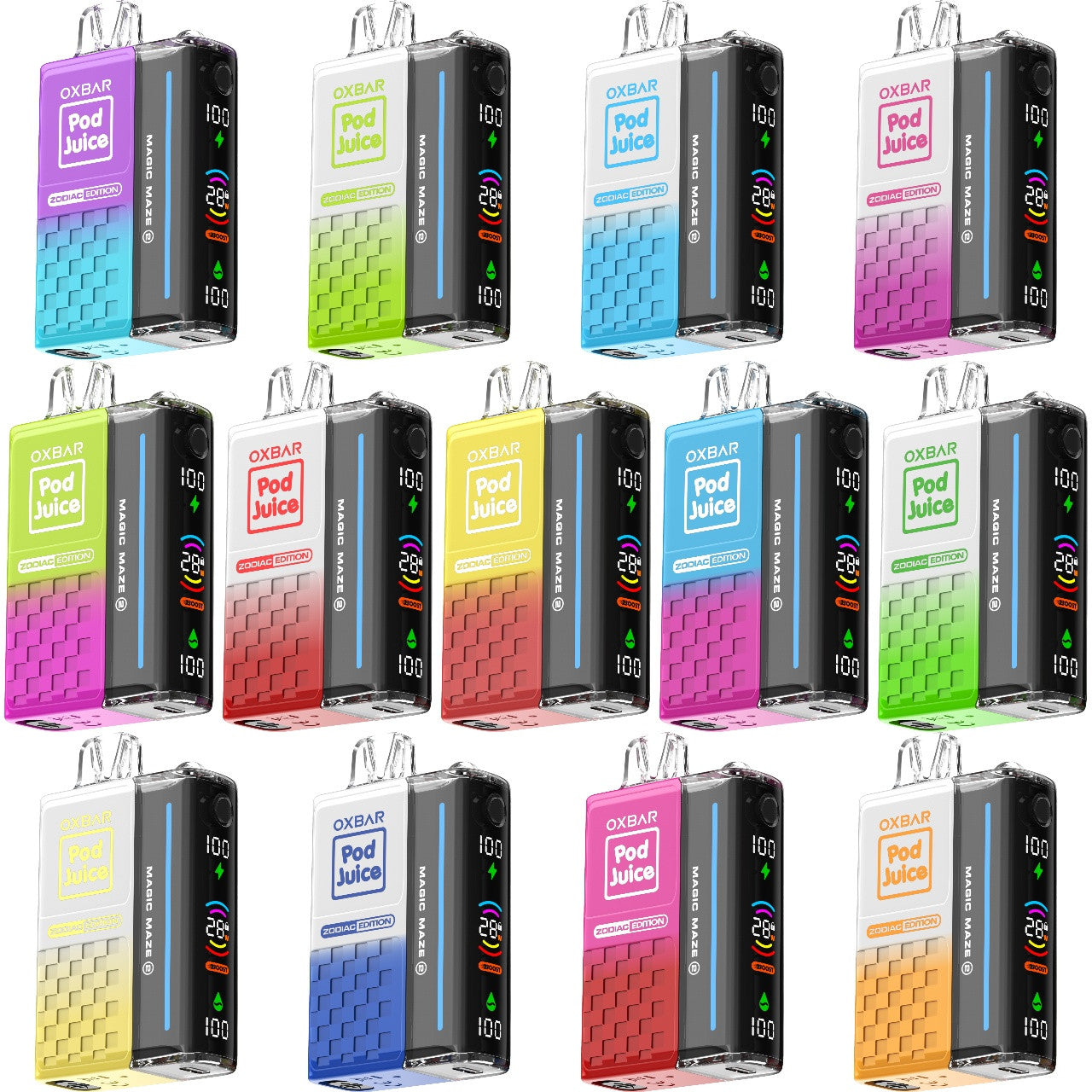 OXBAR x Pod Juice Magic Maze 2.0 Disposable (30000 Puffs) 5 pack- Nicotine Disposable