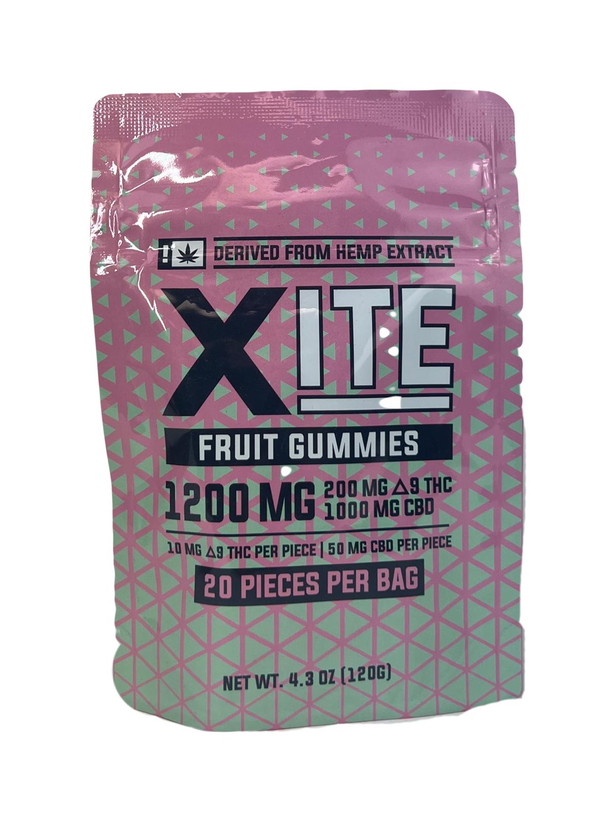 Xite Fruit Gummies 1200mg