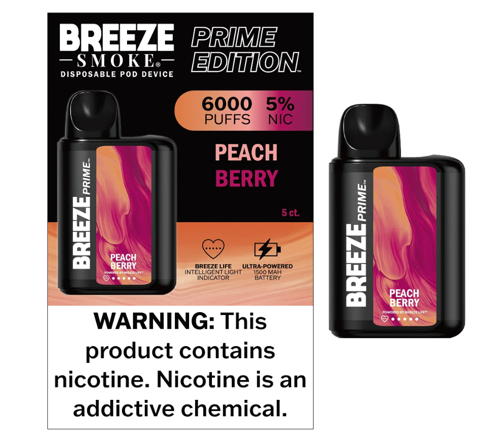 Breeze Pro Prime 6000 Puff *New Flavors*