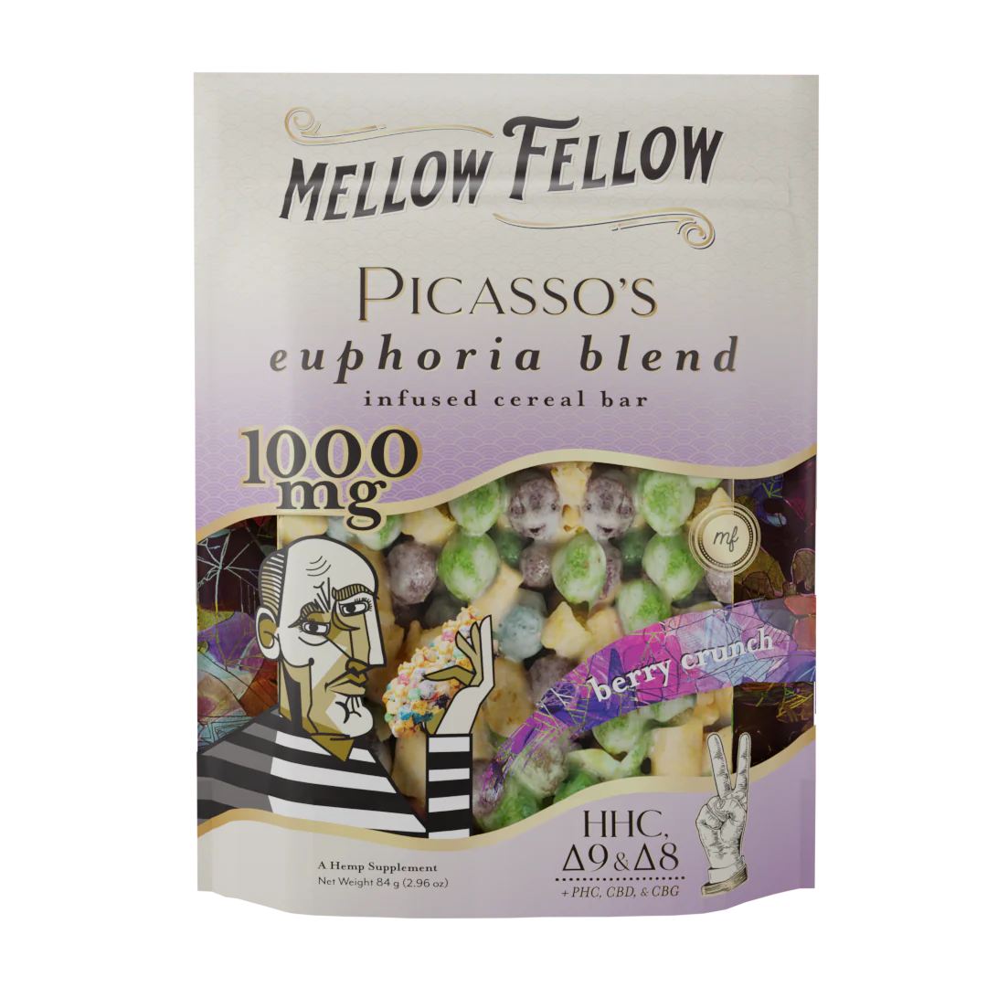 Mellow Fellow 1000mg Cereal Bar Blend 6 pack