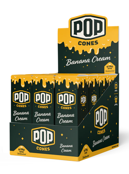 Pop Cones King Size 3pk Pre-Rolled Cones (24ct Display)