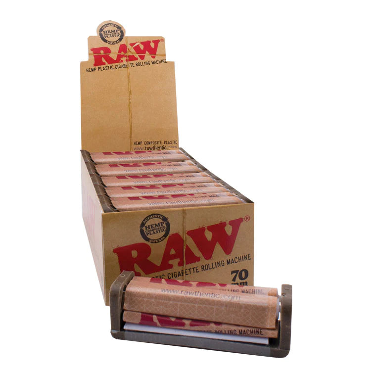 RAW - Rolling Machine - 12 Per Box - 70 mm - Single Wide