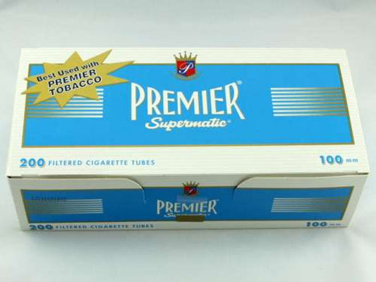 Premier Cigarette Tubes - All Sizes - Tobacco Product