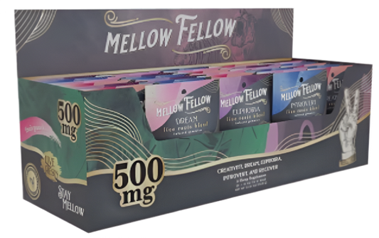 Mellow Fellow Blends - 500mg Mix - Fruit Punch (30 Bag Mix)