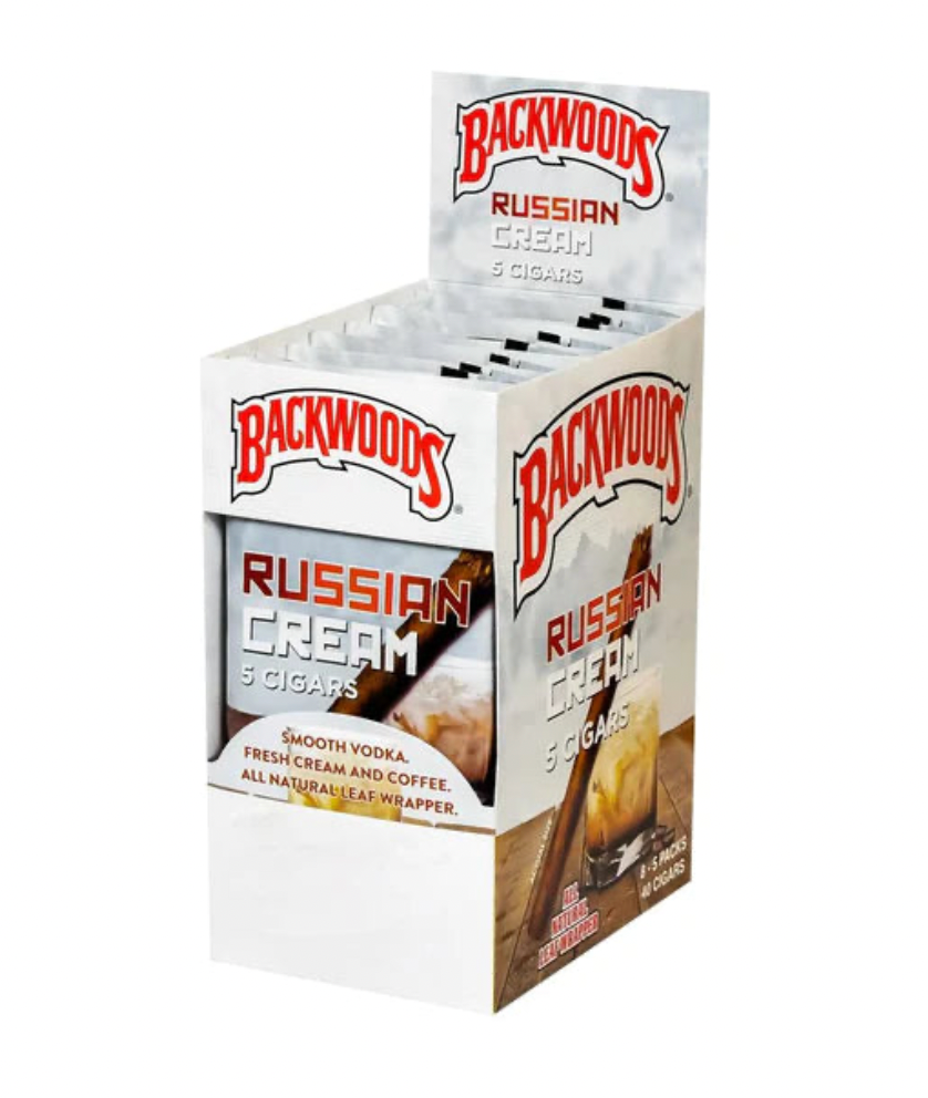 Backwoods - All Natural Leaf Wrapper - 5ct 8pk - Tobacco Products – A&I ...