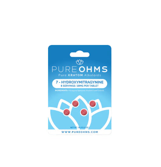 PureOhms - 18mg Kratom Tablets (10 pack)