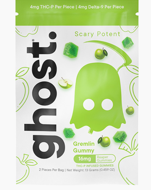 Ghost Hemp Reaper Gummies 16 mg THC-P Delta 9 - 30 pack