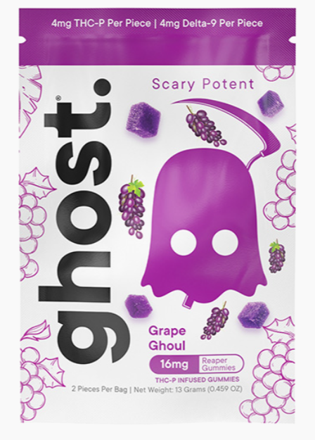 Ghost Hemp Reaper Gummies 16 mg THC-P Delta 9 - 30 pack