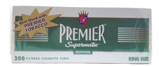 Premier Cigarette Tubes - All Sizes - Tobacco Product