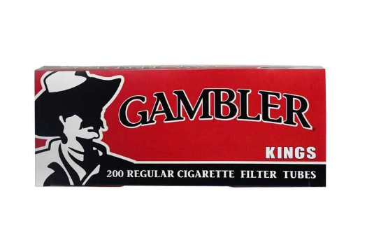 Gambler Tubes King Size 200ct - Tobacco Product