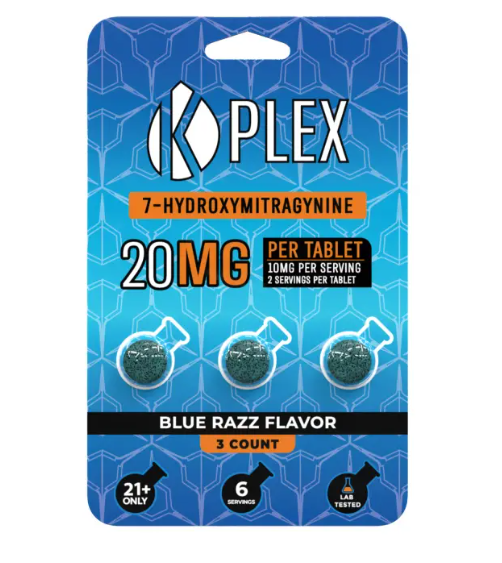 Professor Whyte's K-Plex 7 Hydroxymitragynine Tablets - 20mg - 10 Pack