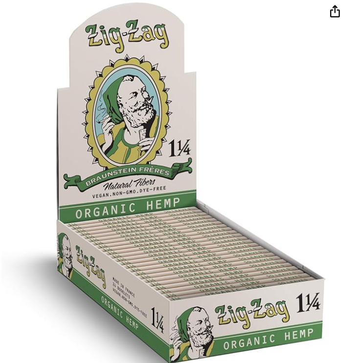 Zig-Zag Vintage Hemp Rolling Papers