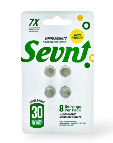 Sevn- 7-Hydroxy + Pseudo Pure Extract - 30 mg (10ct Display)