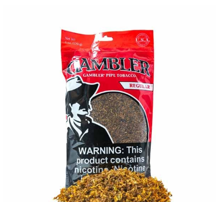 Gambler Pipe Tobacco 6 Oz - Tobacco Products