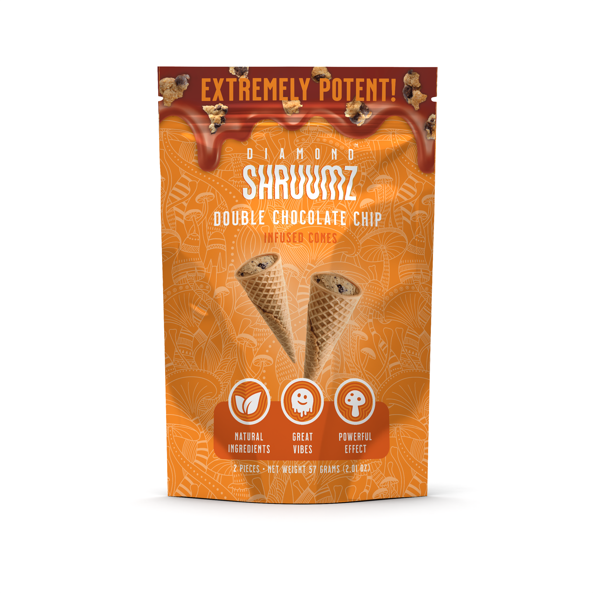 Diamond Shruumz - Infused Mushroom Cones 5 Pack