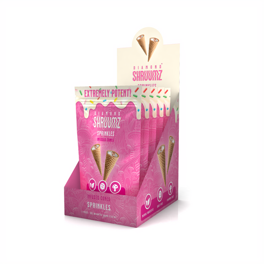 Diamond Shruumz - Infused Mushroom Cones 5 Pack