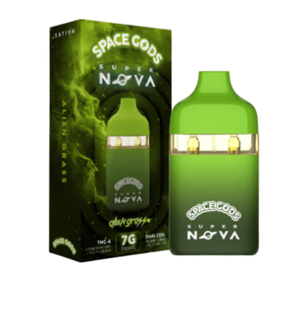 Space Gods Super Nova THC-A 7000mg 5 pack