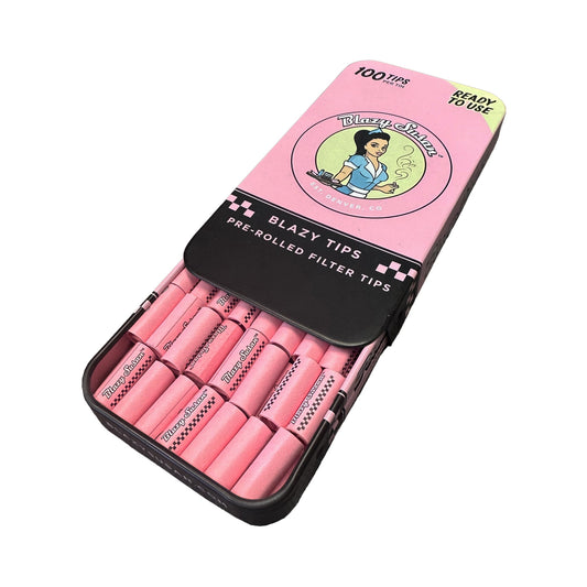Blazy Susan - Pre Rolled Filter Tips 100pk Tin (1ct)