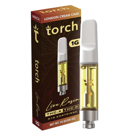 Torch Hemp - 1G THC-A/THC-P Live Resin Cartridge (5ct)