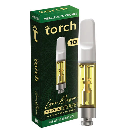 Torch Hemp - 1G THC-A/THC-P Live Resin Cartridge (5ct)