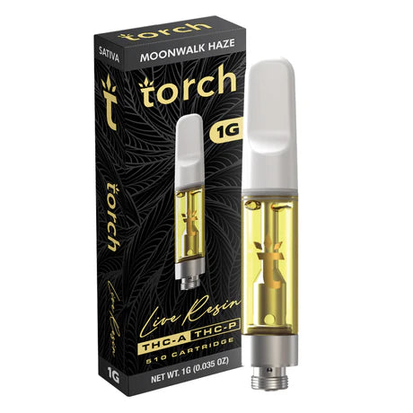 Torch Hemp - 1G THC-A/THC-P Live Resin Cartridge (5ct)