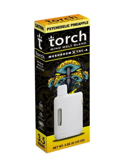 Torch Hemp Mind Melt 3.5G Disposable. Mushroom x Delta