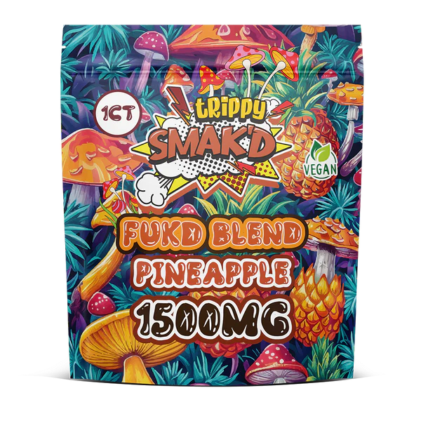 Smak'd Trippy Mushroom Fukd Blend 1500 Mg - 60 ct