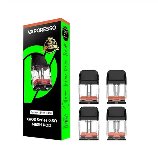 Vaporesso XROS Series Corex 3.0 Top Fill Pod 4pk