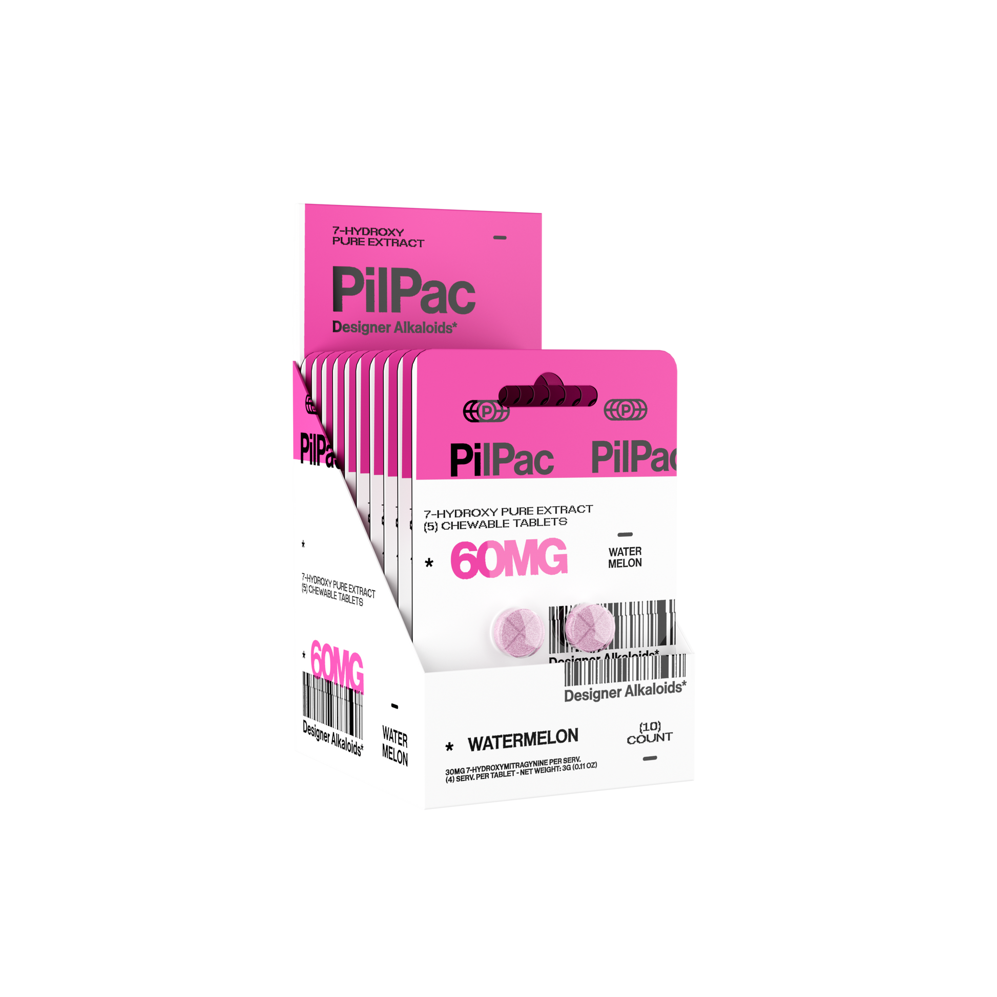 PilPac 7 Hydroxy 60mg 10pk (5ct)