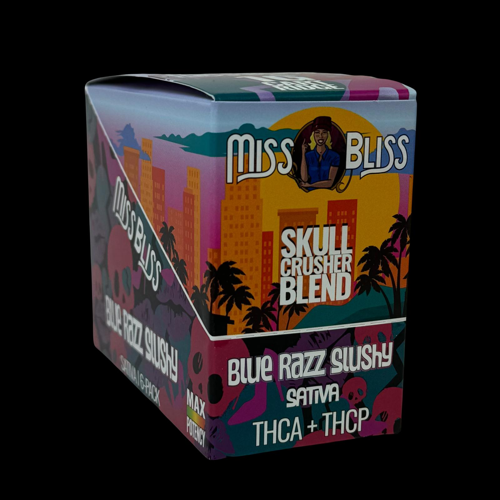 Miss Bliss 1g Cartridge THCA + THCP Skull Crusher Blend - 6 pack