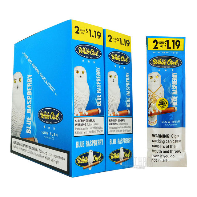 White Owl Cigarillos - 2 Pack - Prepriced $1.19 (30 Packs) Tobacco Product